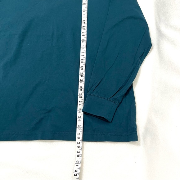 *SOLD* L.L. Bean Mens Carefree Unshrinkable Mock Neck Shirt Traditional Fit - Picture 6 of 7